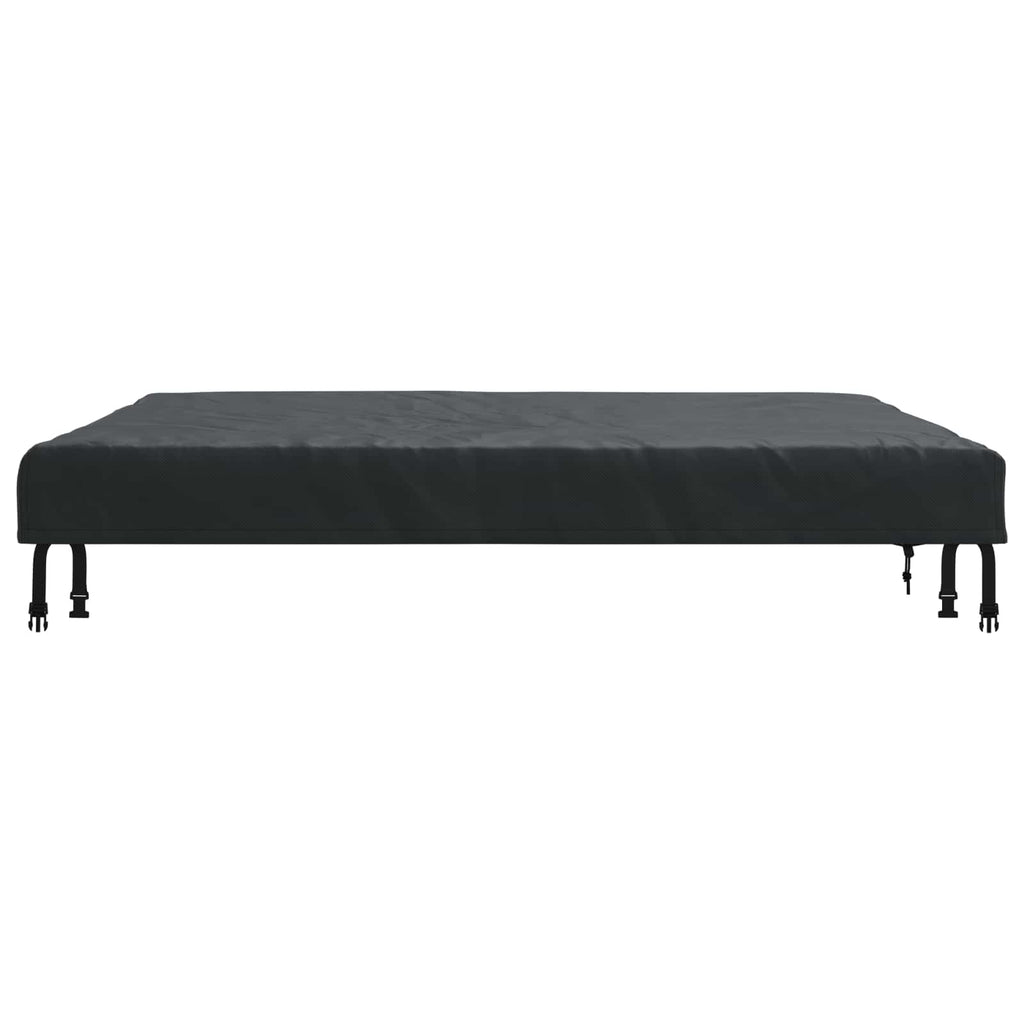 Tischdecken Uni Schwarz 142 x 142 x 15 cm Stoff