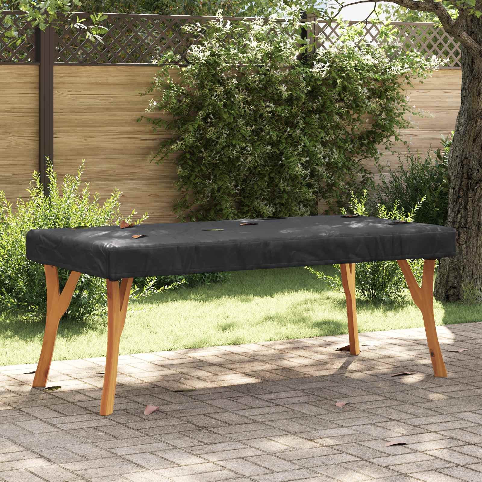 Tischdecken Uni Schwarz 162 x 92 x 15 cm Stoff