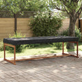 Tischdecken Uni Schwarz 262 x 102 x 15 cm Stoff