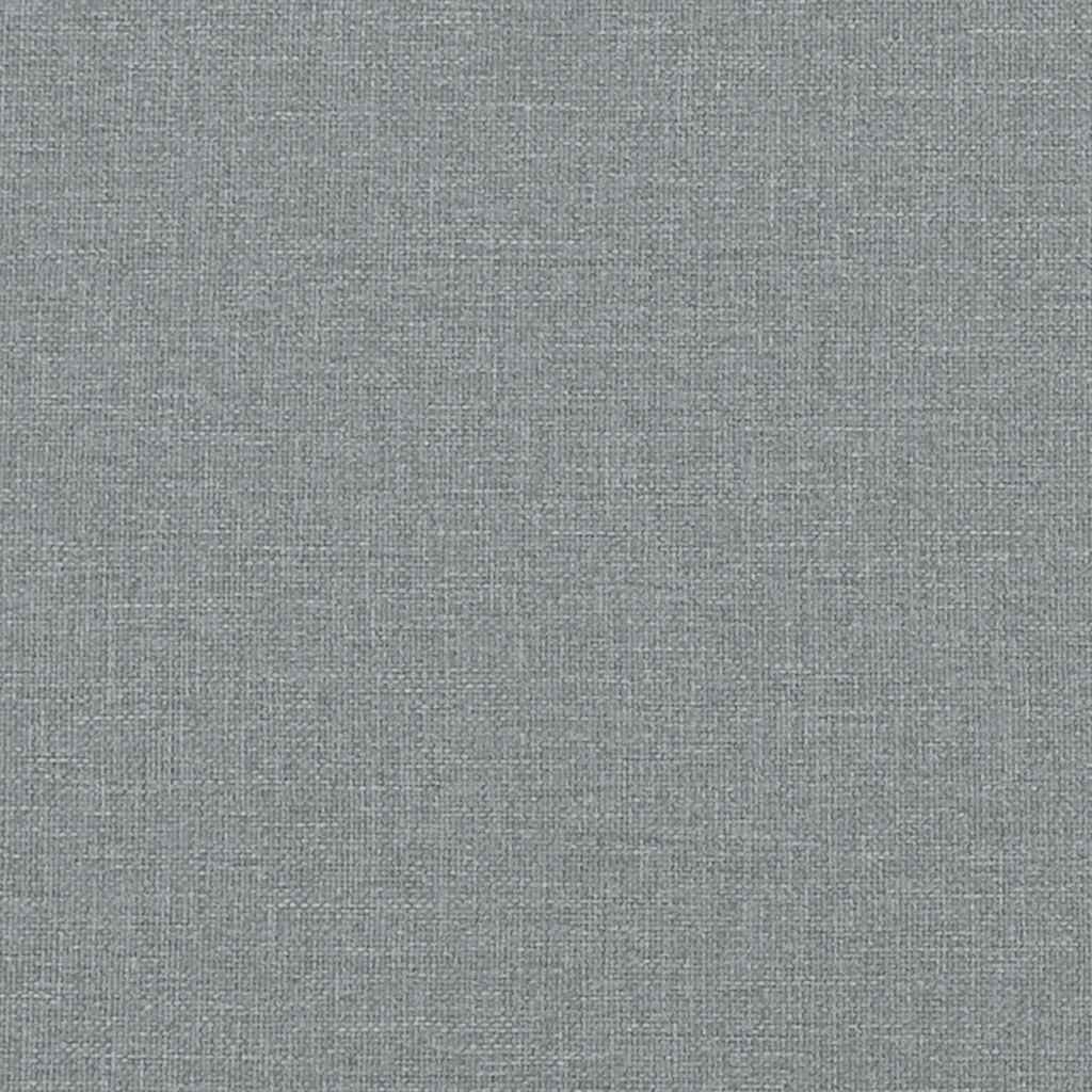 Sofa Stuhl Hellgrau 60 cm Stoff