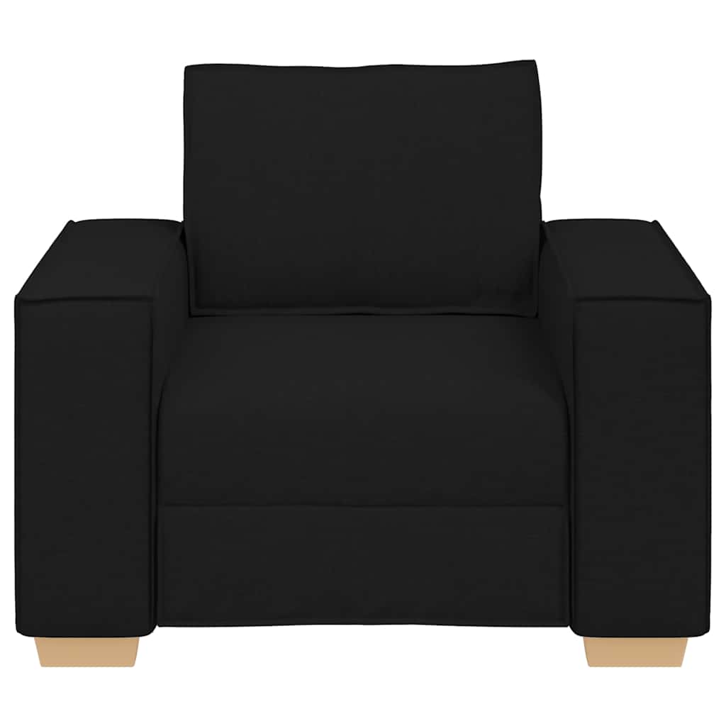 Sofa Stuhl Schwarz 60 cm Stoff