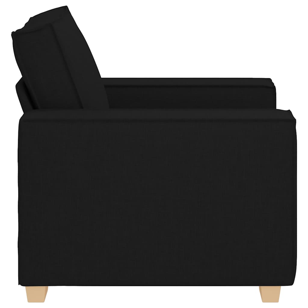 Sofa Stuhl Schwarz 60 cm Stoff