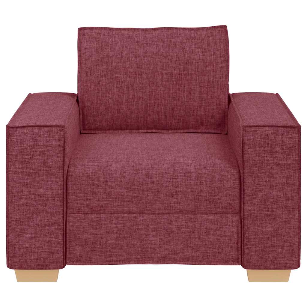 Sofa Stuhl Weinrot 60 cm Stoff