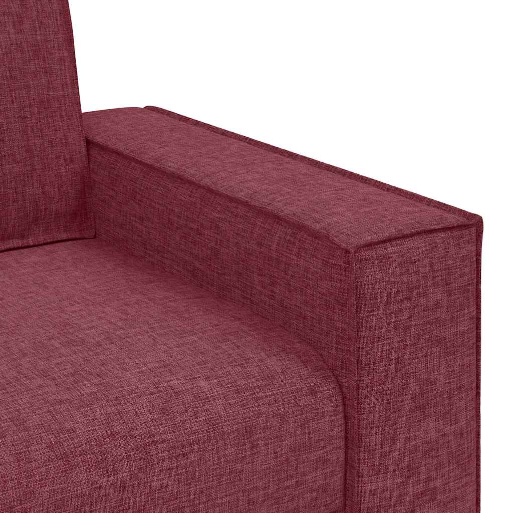 Sofa Stuhl Weinrot 60 cm Stoff