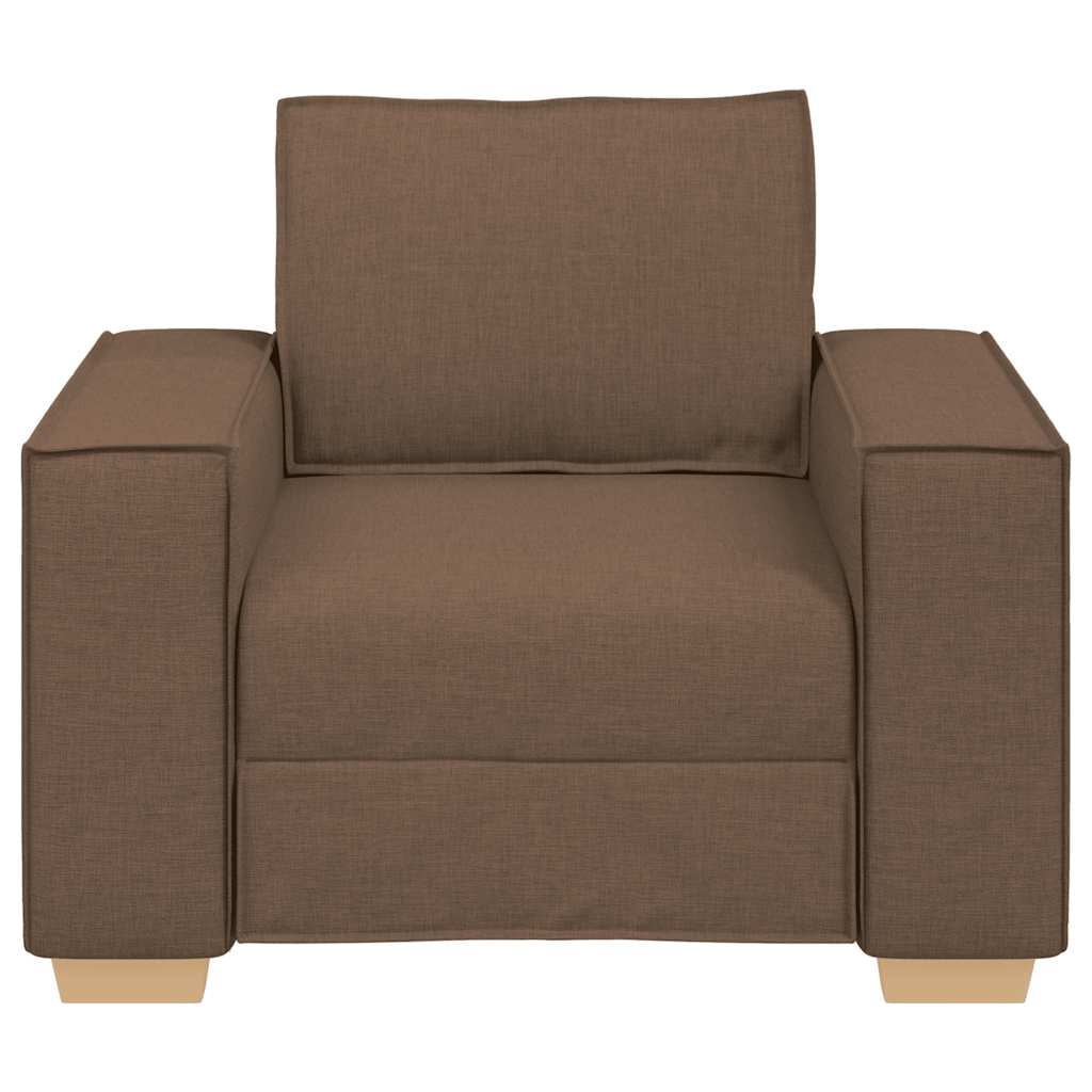 Sofa Stuhl Braun 60 cm Stoff