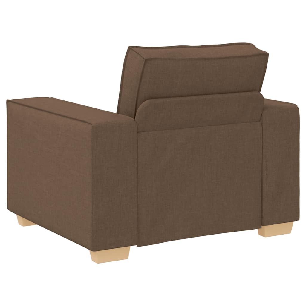 Sofa Stuhl Braun 60 cm Stoff