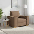 Sofa Stuhl Braun 60 cm Stoff