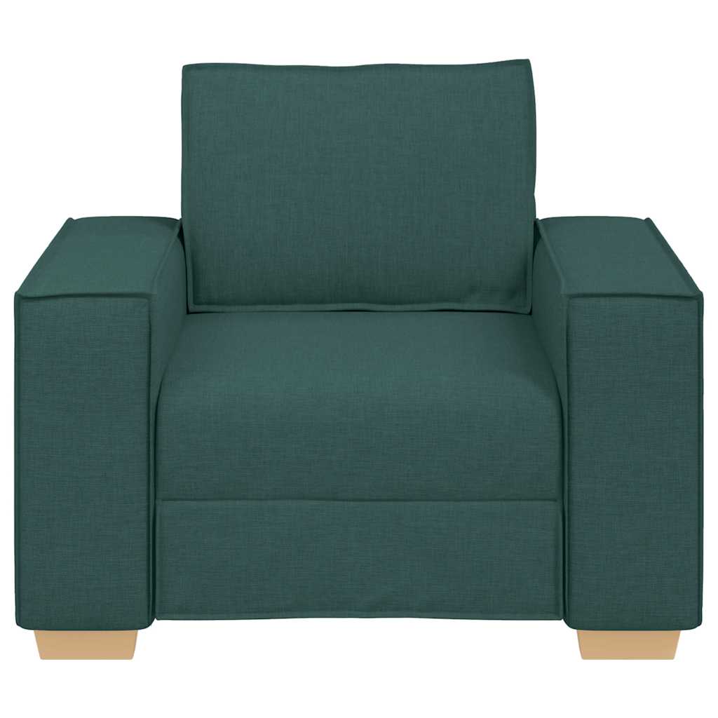 Sofa Stuhl Dunkelgrün 60 cm Stoff