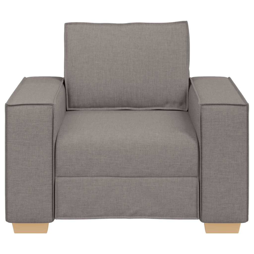 Sofa Stuhl Taupe 60 cm Stoff
