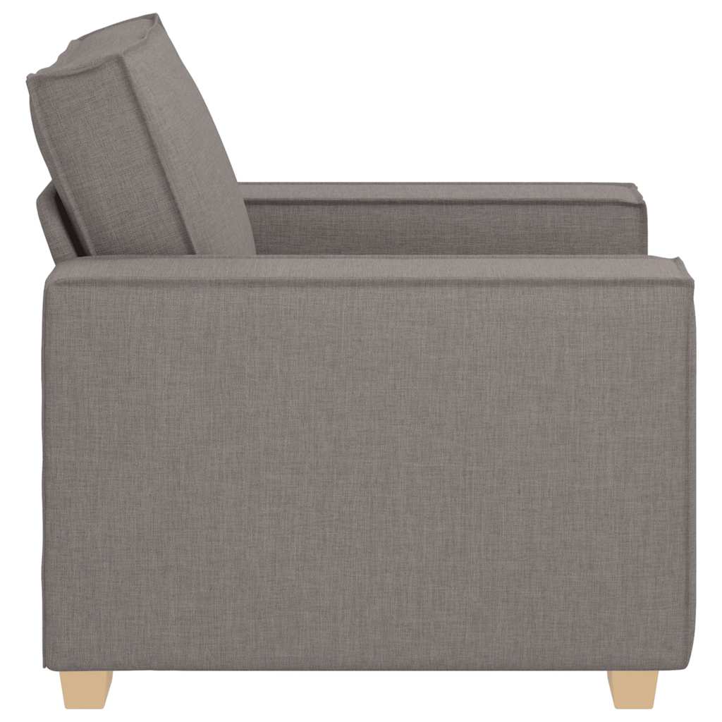 Sofa Stuhl Taupe 60 cm Stoff