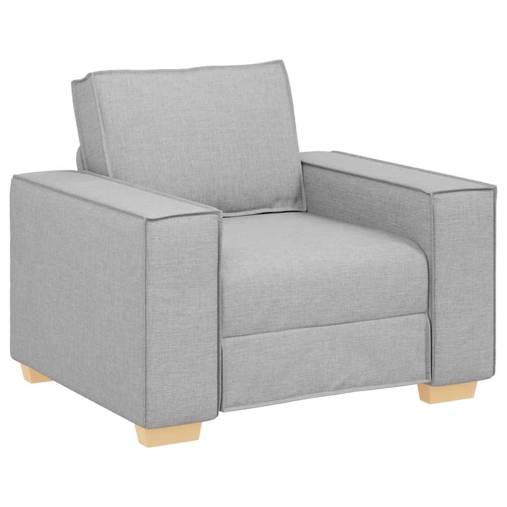 Sofa Stuhl Wolkengrau 60 cm Stoff