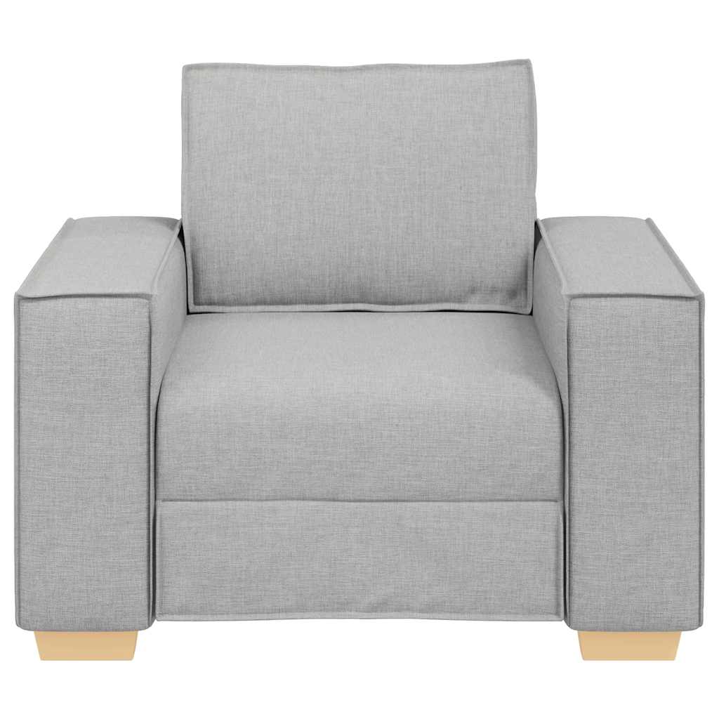 Sofa Stuhl Wolkengrau 60 cm Stoff