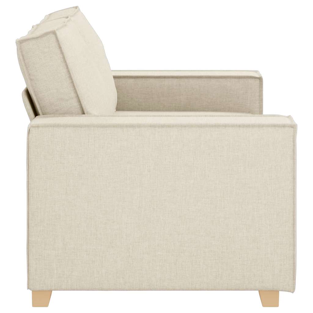 2-Sitzer Sofa Leinen 160x78x84 cm