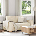 2-Sitzer Sofa Leinen 160x78x84 cm