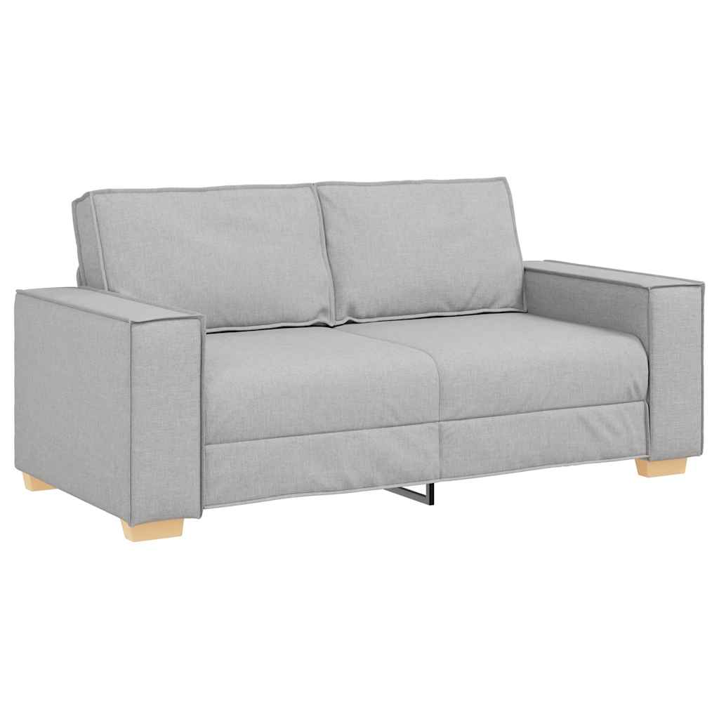2-Sitzer Sofa Wolkengrau 140 cm Stoff