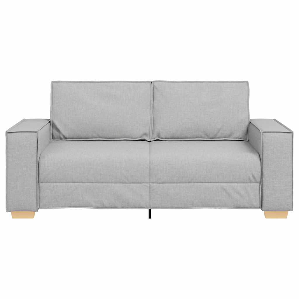 2-Sitzer Sofa Wolkengrau 140 cm Stoff