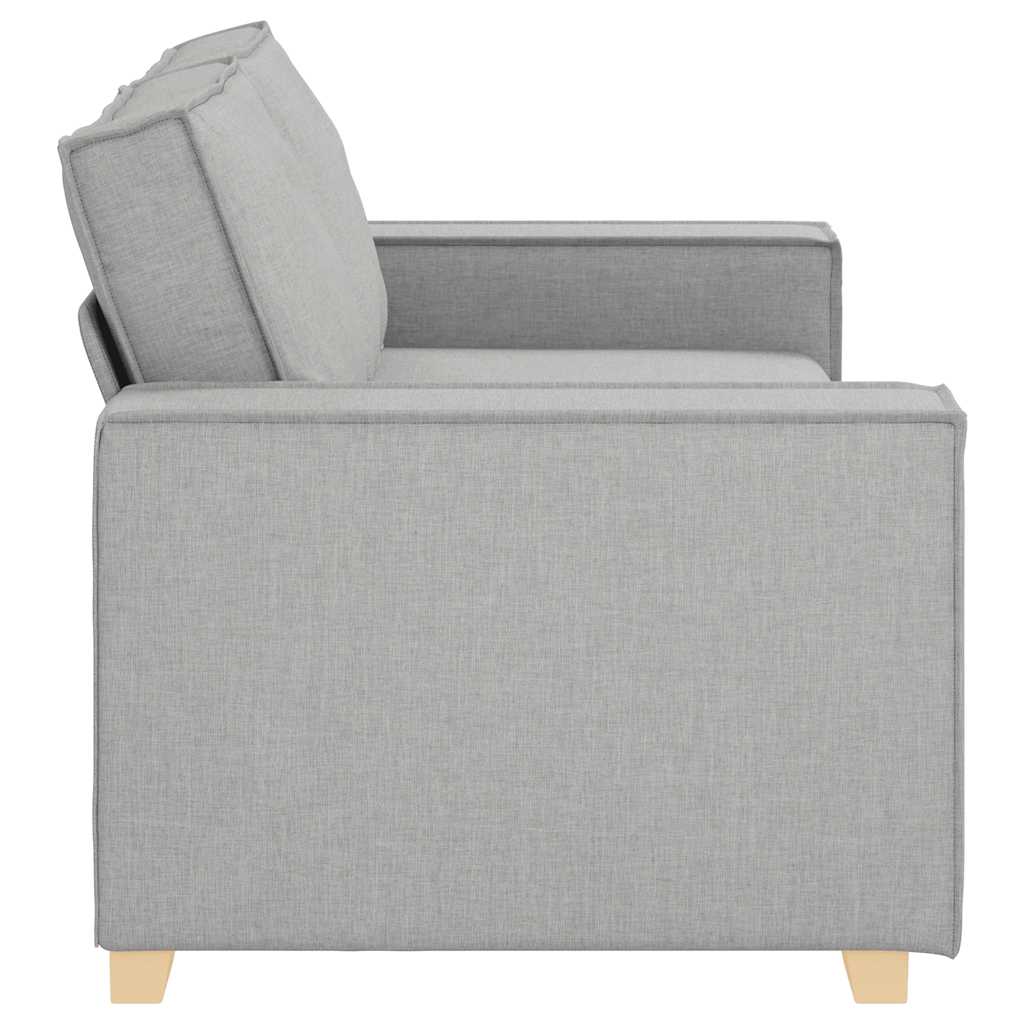 2-Sitzer Sofa Wolkengrau 140 cm Stoff