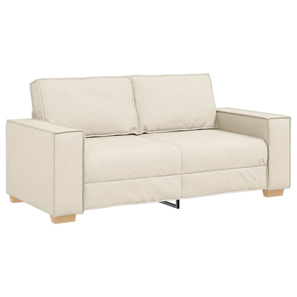 2-Sitzer Sofa Leinen 180x78x84 cm