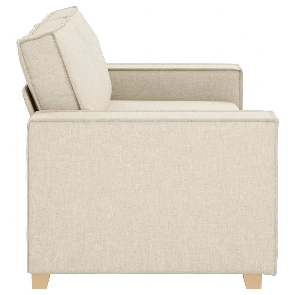 2-Sitzer Sofa Leinen 180x78x84 cm