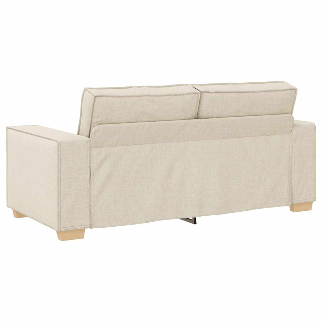 2-Sitzer Sofa Leinen 180x78x84 cm