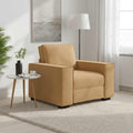 Sessel Braun 100x78x84 cm Samt