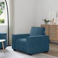 Sessel Blau 100x78x84 cm Samt