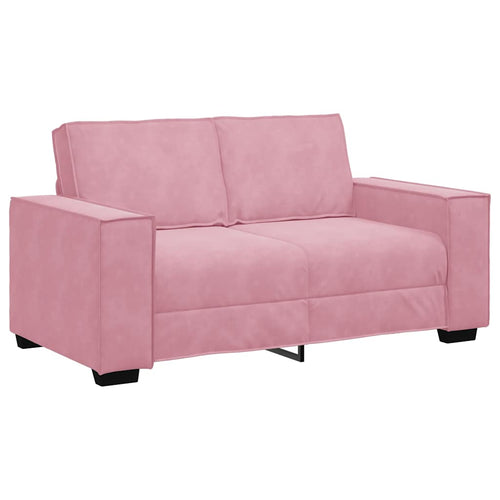 2-Sitzer-Sofa Rosa 160x78x84 cm Samt