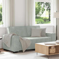 2-Sitzer-Sofa Hellgrau 180x78x84 cm Samt