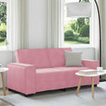 2-Sitzer-Sofa Rosa 180x78x84 cm Samt