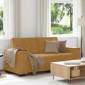 2-Sitzer-Sofa Braun 180x78x84 cm Samt