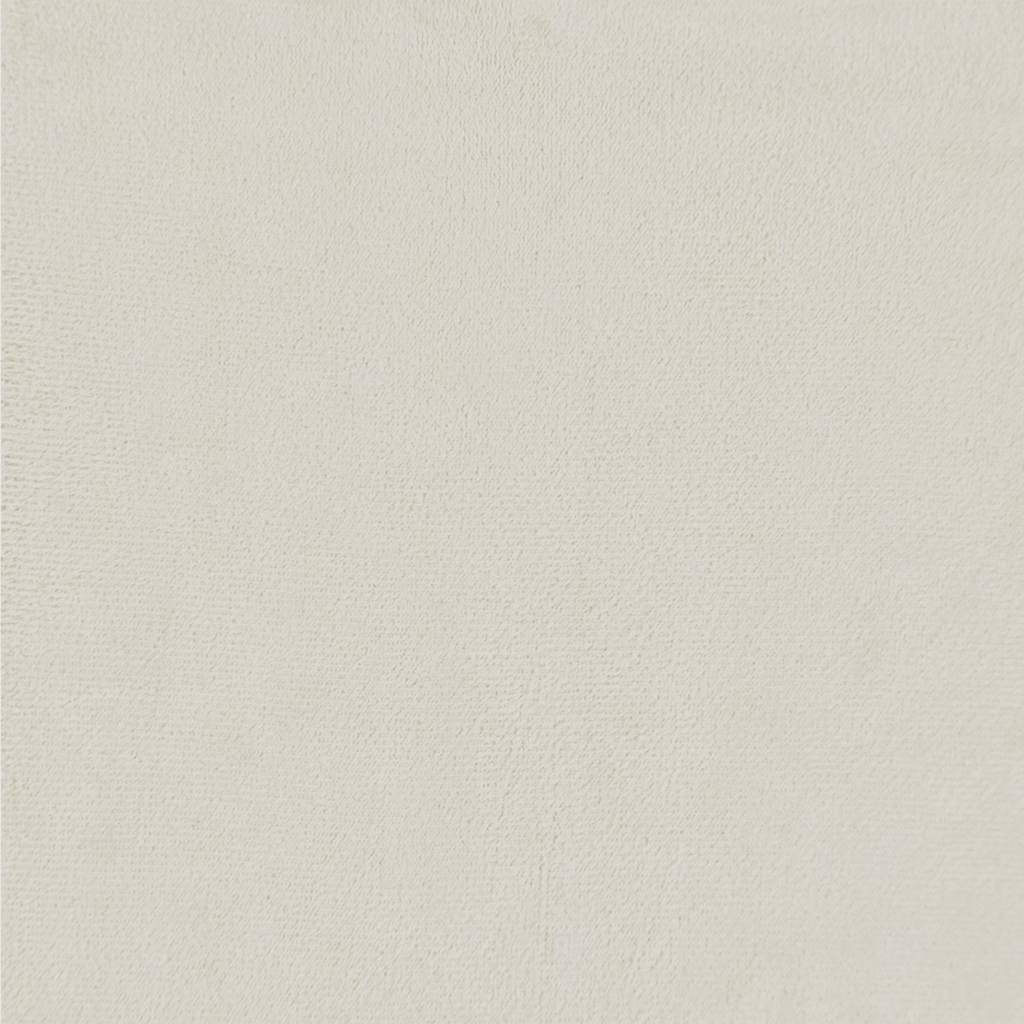 2-Sitzer-Sofa Creme 180x78x84 cm Samt