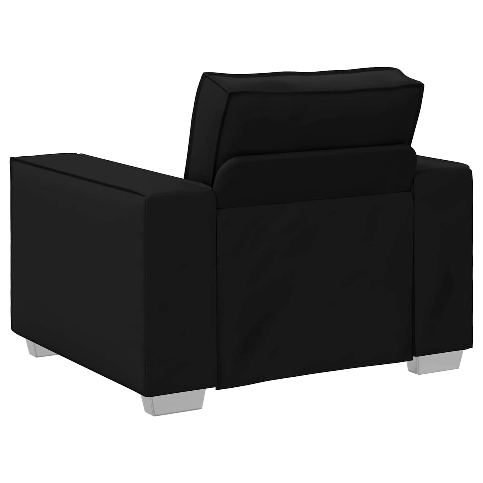 Sofa-Sessel Schwarz 100 cm Kunstleder