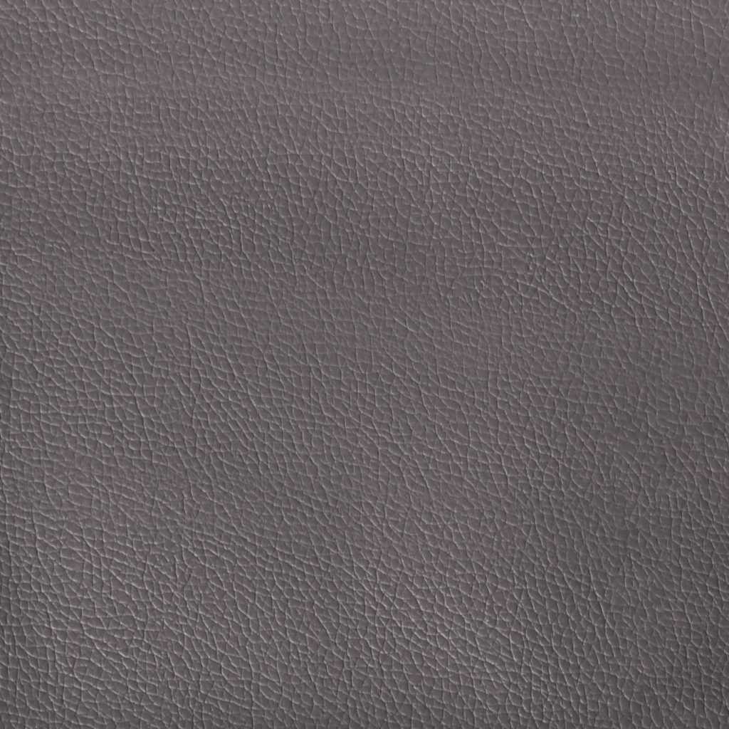 Zweisitzer-Sofa Grau 180 cm Kunstleder