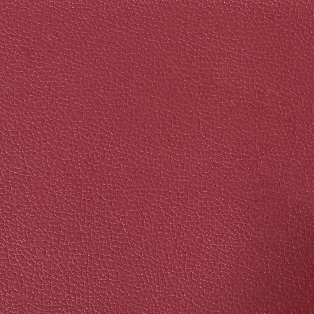 Zweisitzer-Sofa Weinrot 180 cm Kunstleder