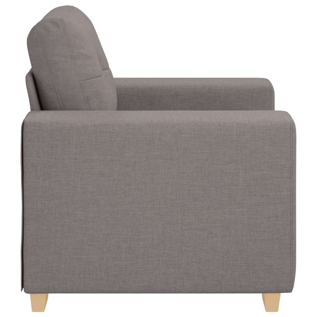 Sofasessel Taupe 100x78x80 cm Stoff