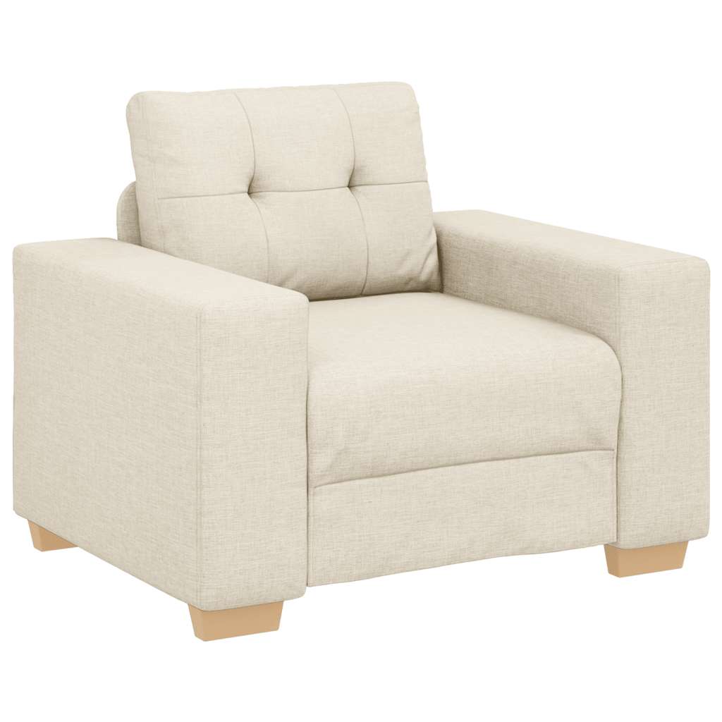 Sofa-Sessel Leinen 100x78x80 cm