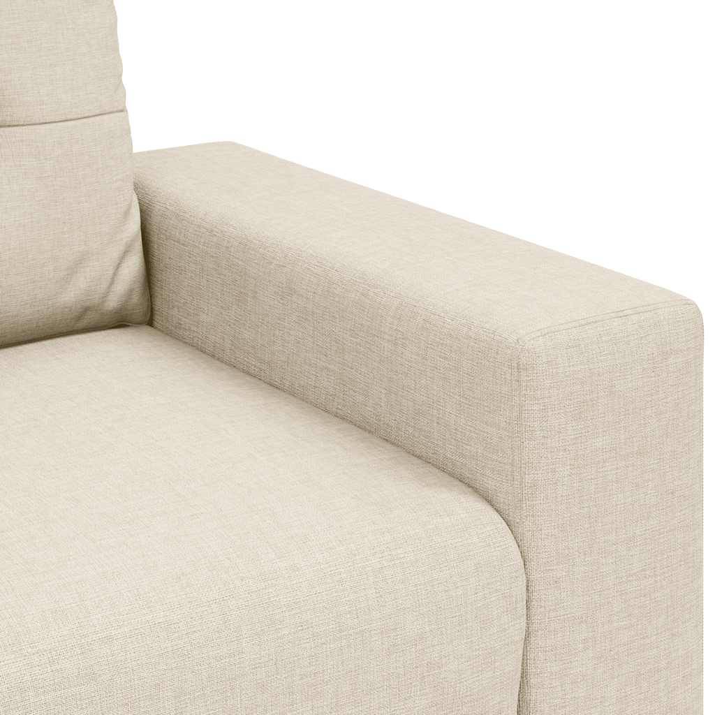 Loveseat-Sofa Leinen 180x77x82 cm