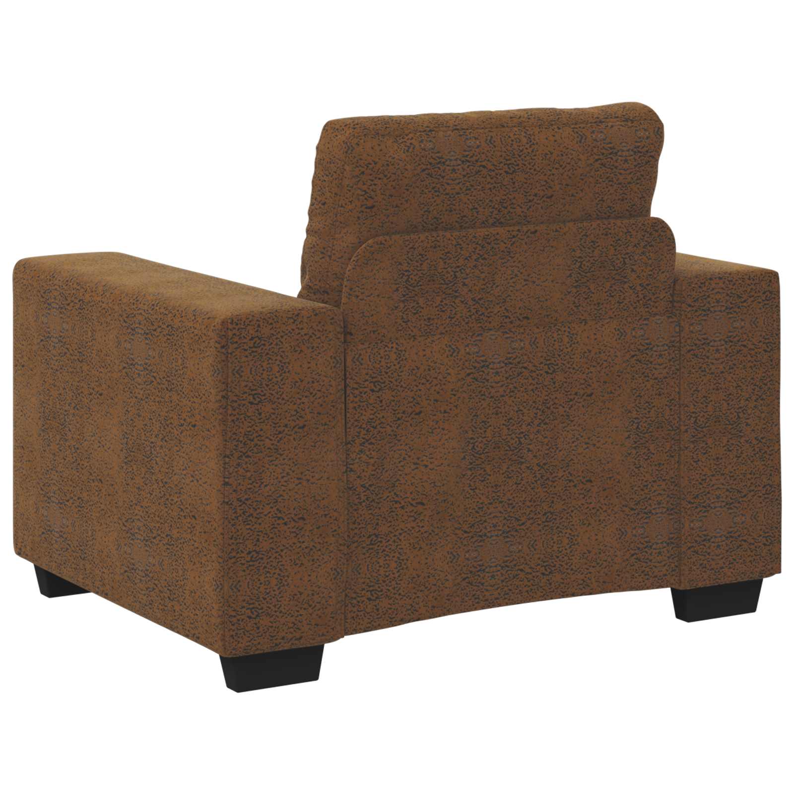 Sofa-Sessel Braun 100 cm Kunstwildleder