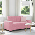 Zweisitzer-Sofa Rosa 160 cm Samt