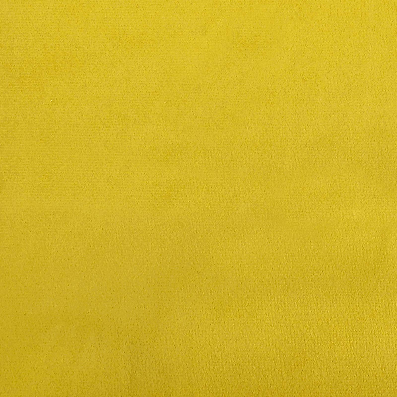 Zweisitzer-Sofa Gelb 160 cm Samt