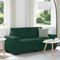 Zweisitzer-Sofa Dunkelgrün 180x77x82 cm Samt