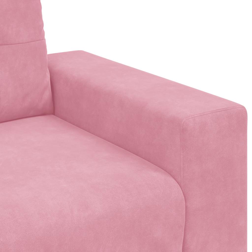 Zweisitzer-Sofa Rosa 180x77x82 cm Samt
