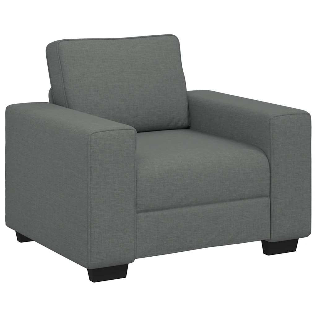 Sessel Dunkelgrau 100x77x82 cm Stoff