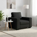 Sessel Schwarz 100x77x82 cm Stoff