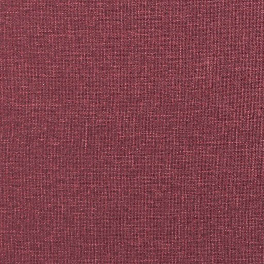 Sessel Weinrot 100x77x82 cm Stoff