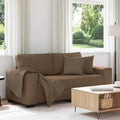 2-Sitzer-Sofa Braun 180x77x82 cm Stoff