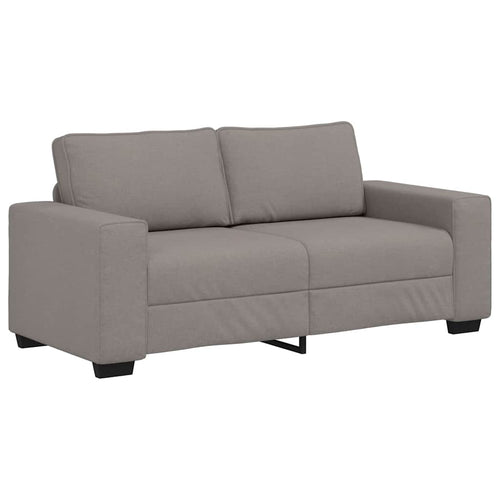 2-Sitzer-Sofa Taupe 180x77x82 cm Stoff