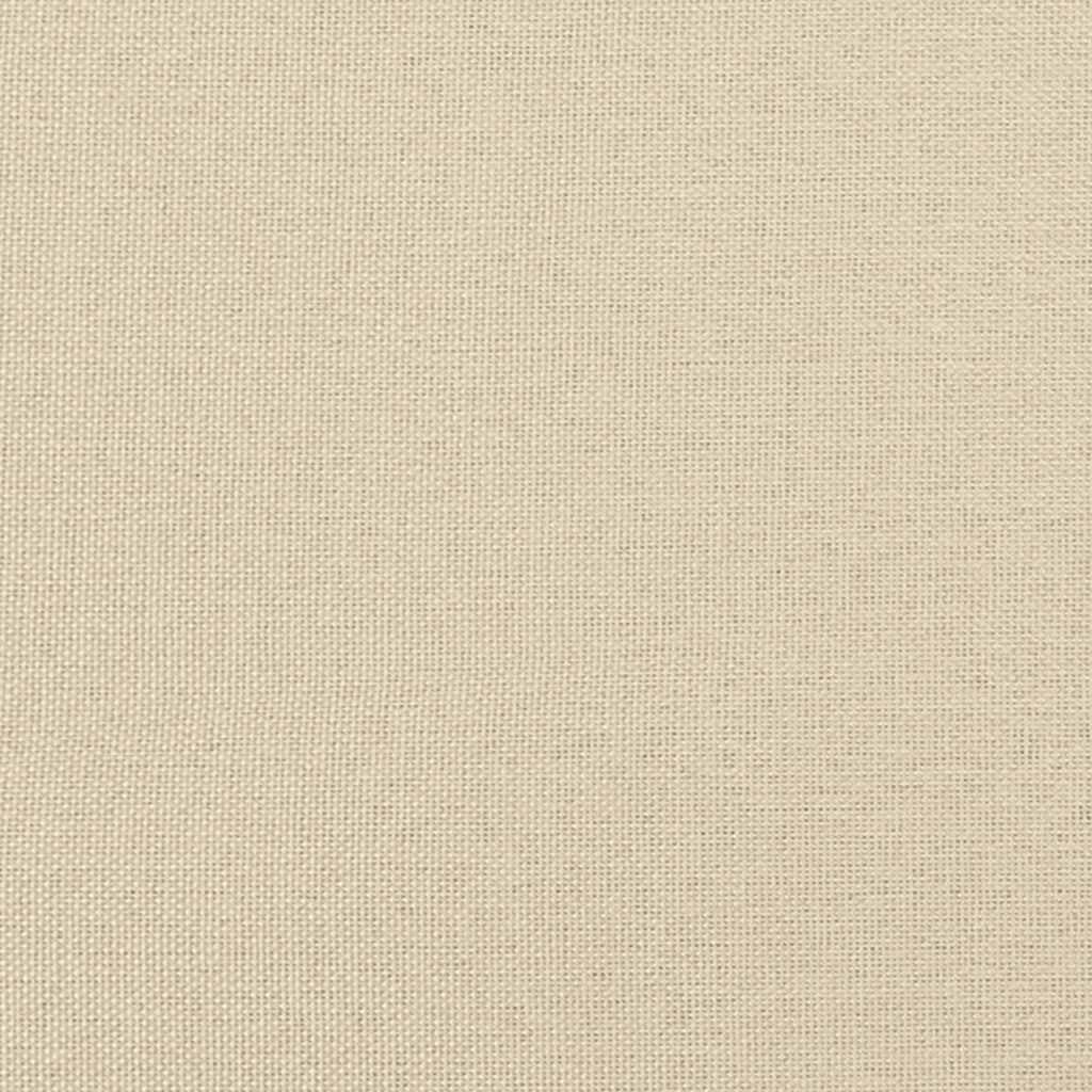 2-Sitzer-Sofa Creme 180x77x82 cm Stoff