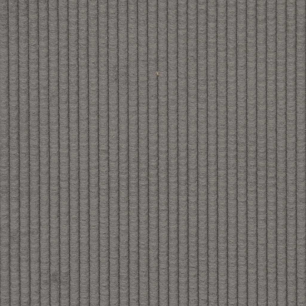 Sessel Hellgrau 100x77x82 cm Cordstoff