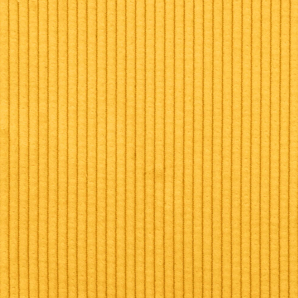 Sessel Hellgelb 100x77x82 cm Cordstoff